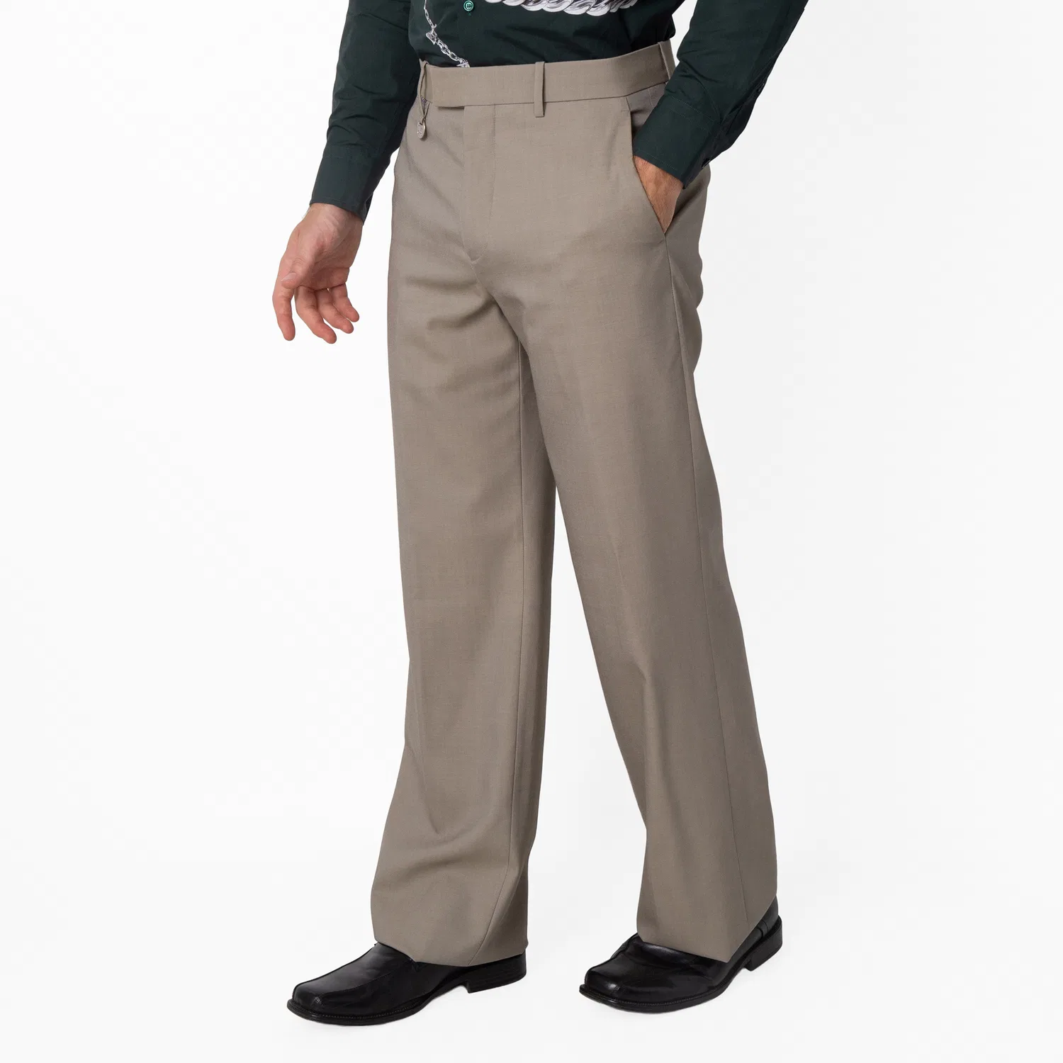 Брюки классические из шерсти Wool Tailored Trousers Burberry, Cliff