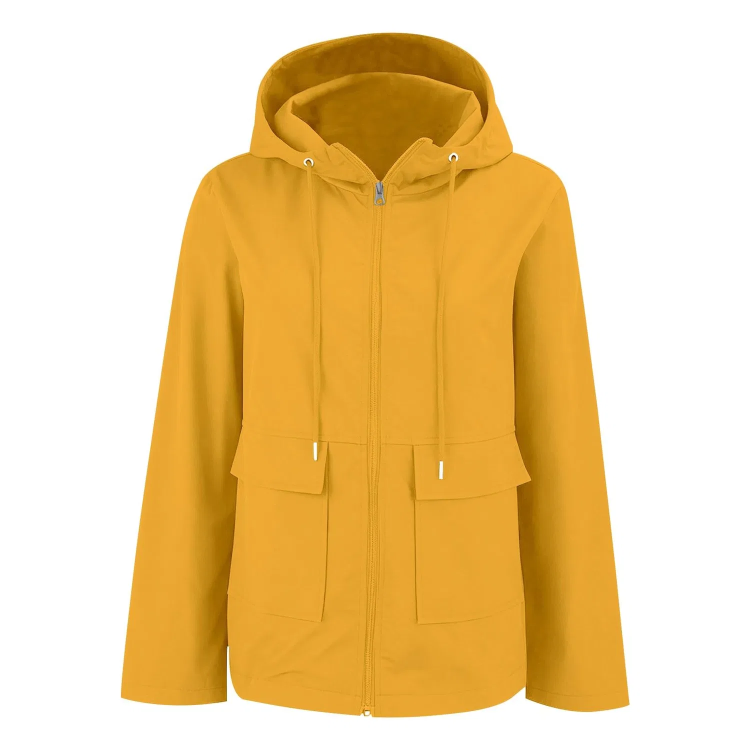 Женская ветровка с капюшоном из софтшелла, giallo — фото 4