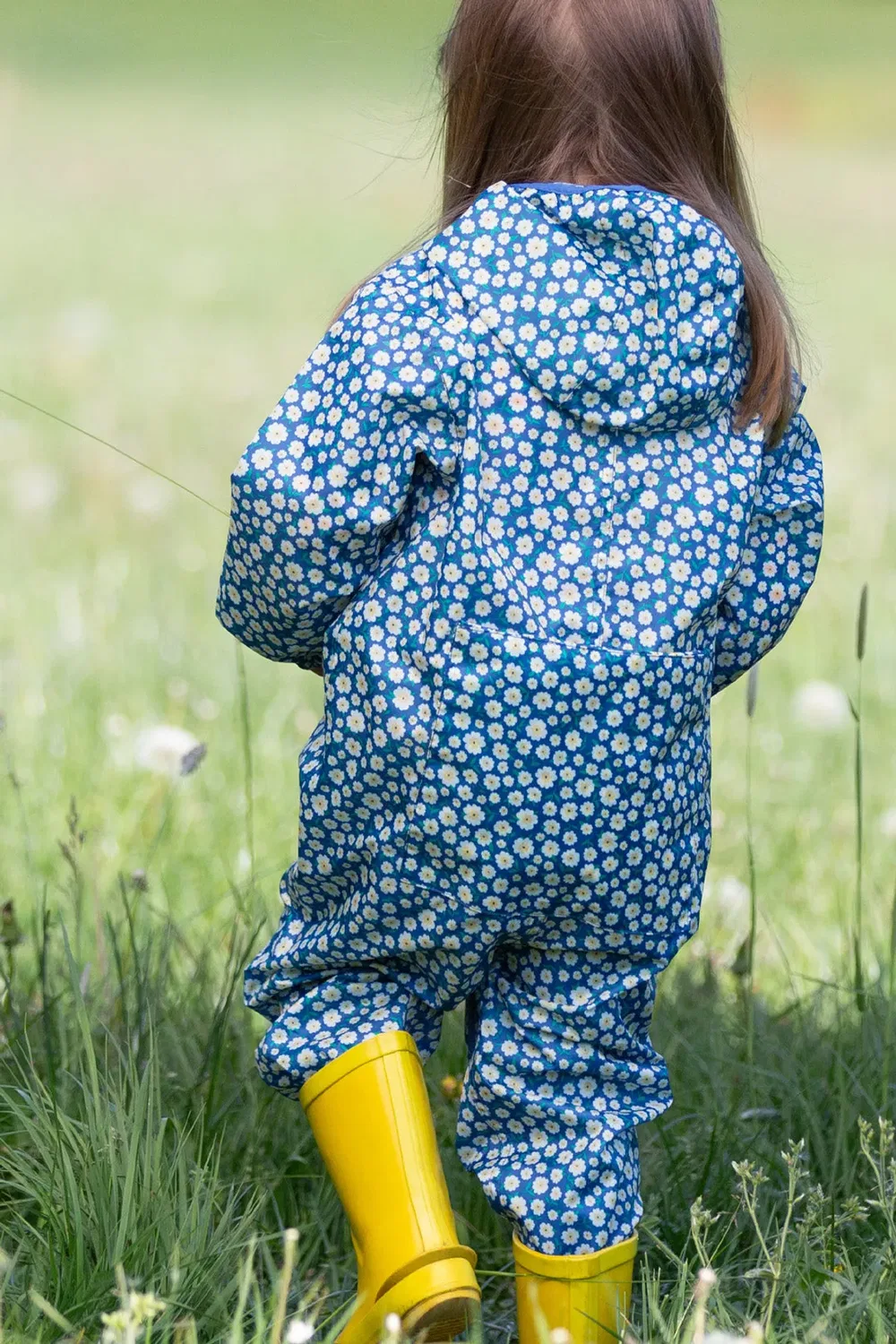 Детский дождевик Little Blossom Kite, Blue — фото 3