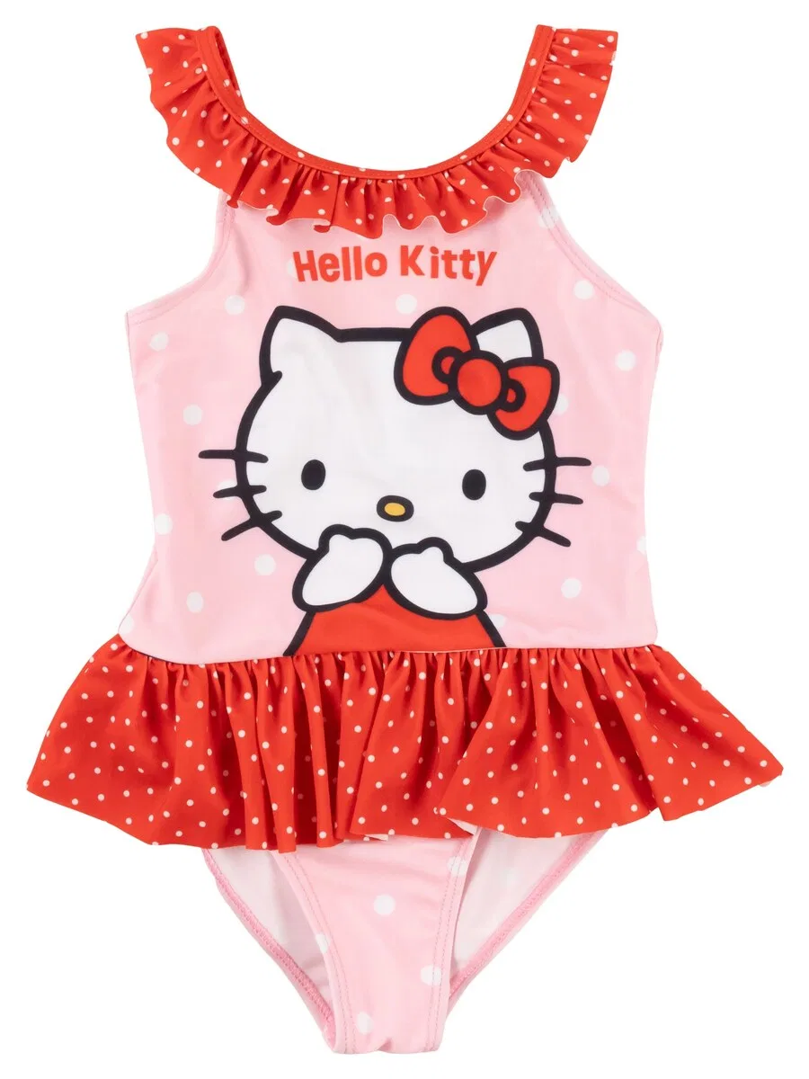 Купальник Hello Kitty в розовом цвете