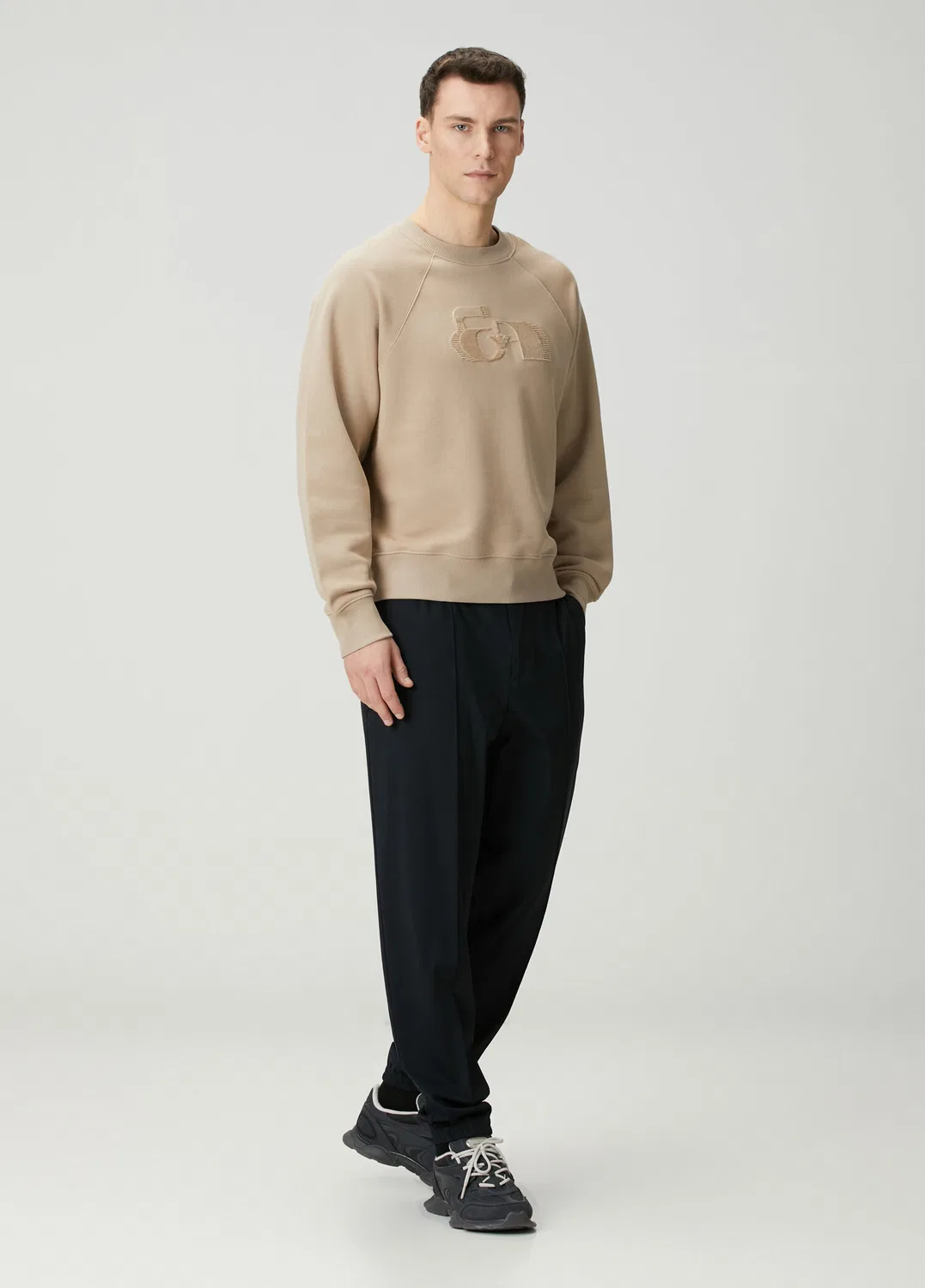 Свитшот Emporio Armani, bej — фото 2