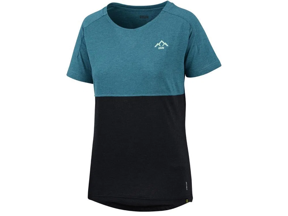 Детская футболка с коротким рукавом Flow Girls Mountain Tech Ixs, Черный — фото 3