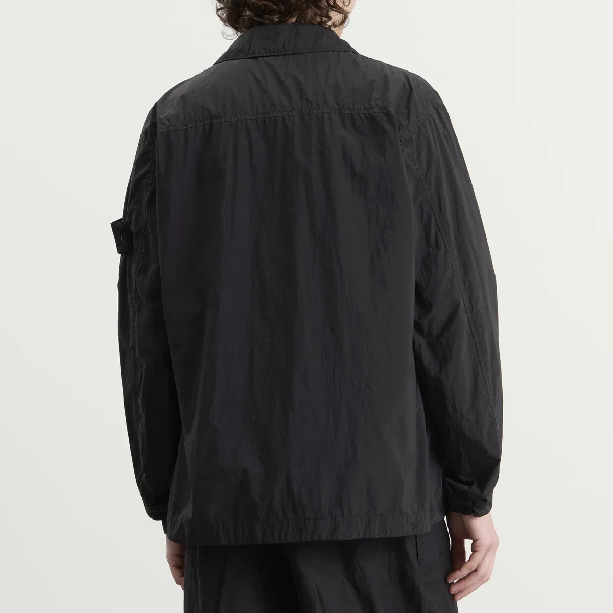 Куртка-рубашка Ghost Smerigliato Stone Island, Black — фото 3