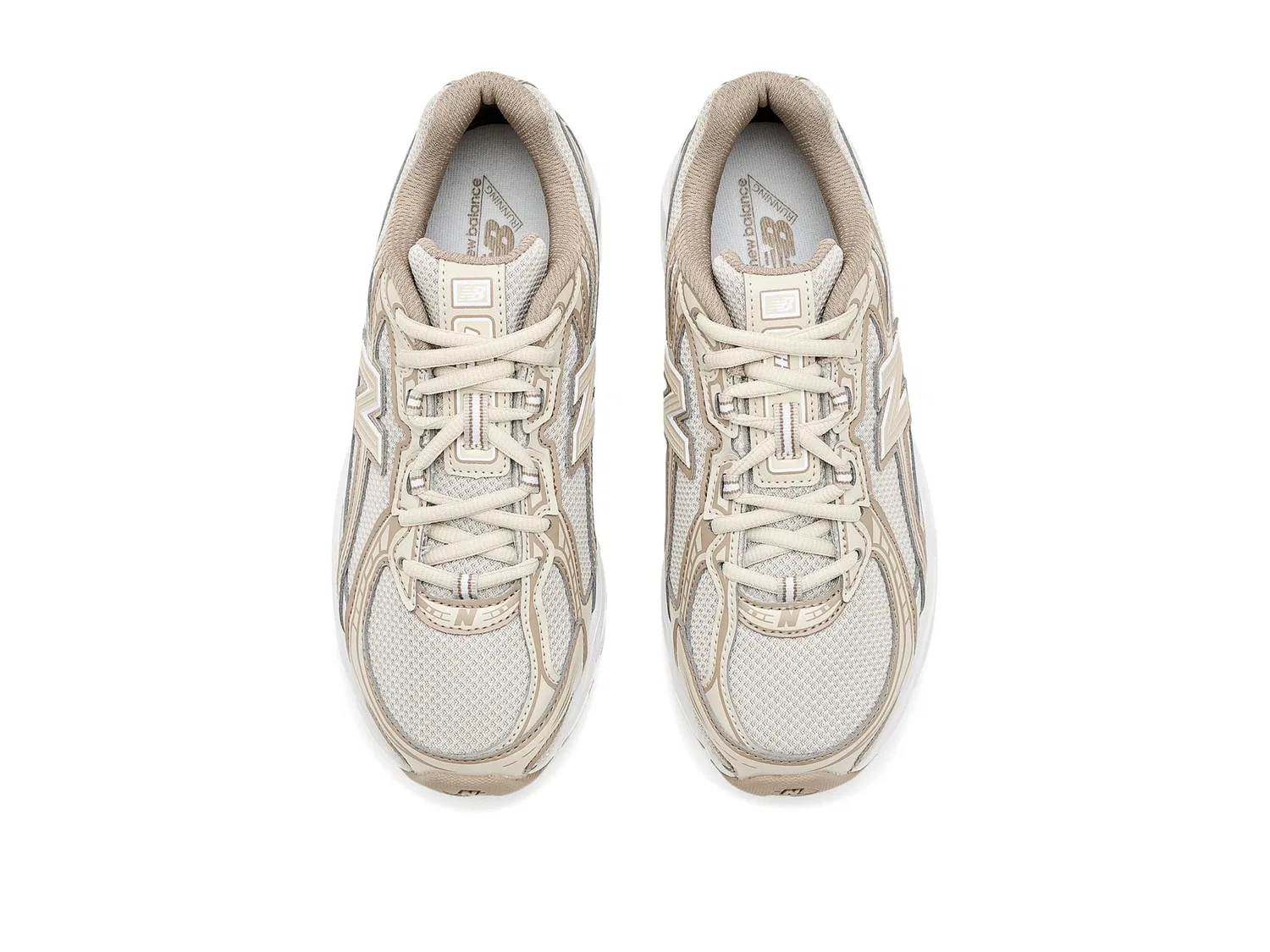 Кроссовки 740 Lace (для маленьких и больших детей) New Balance Kids, Timberwolf/Driftwood — фото 3