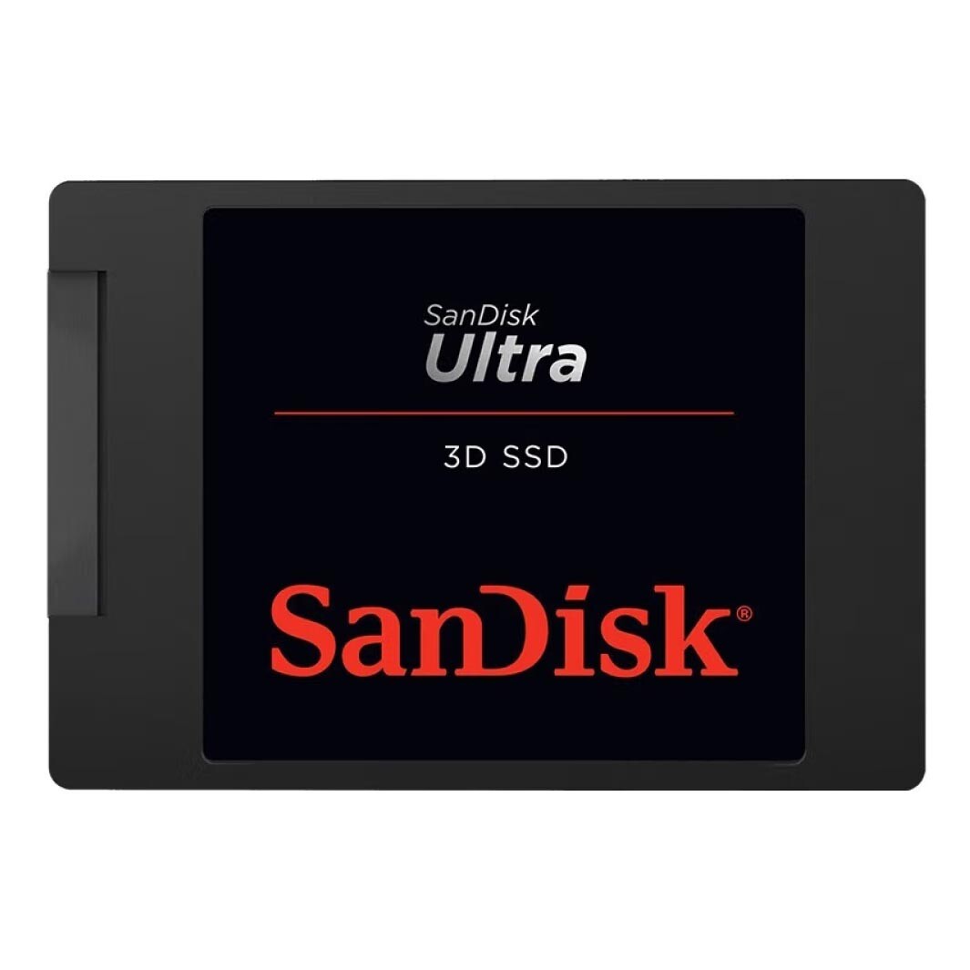 

Твердотельный накопитель SanDisk Ultra 3D SSD, 4 Тб, SATA, черный