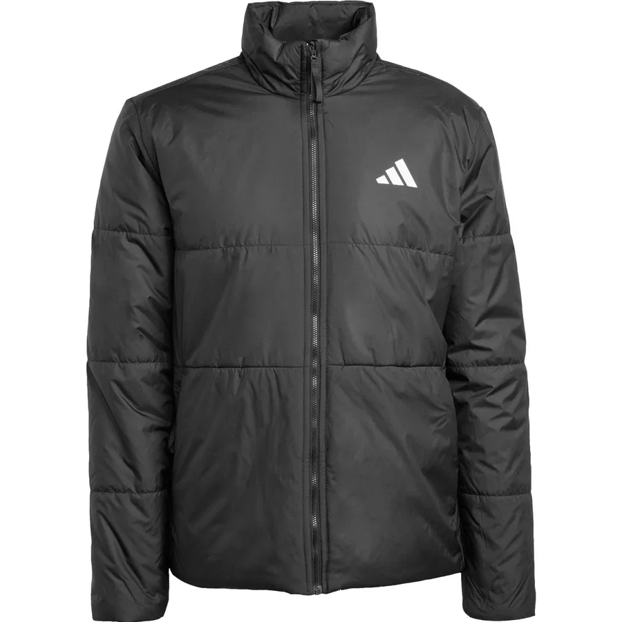 Утепленная куртка с принтом 3-Stripes Climawarm adidas, Черный — фото 3