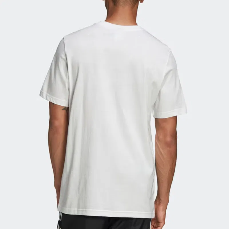 Футболка тренировочная с коротким рукавом Originals logo Adidas, белый — фото 3