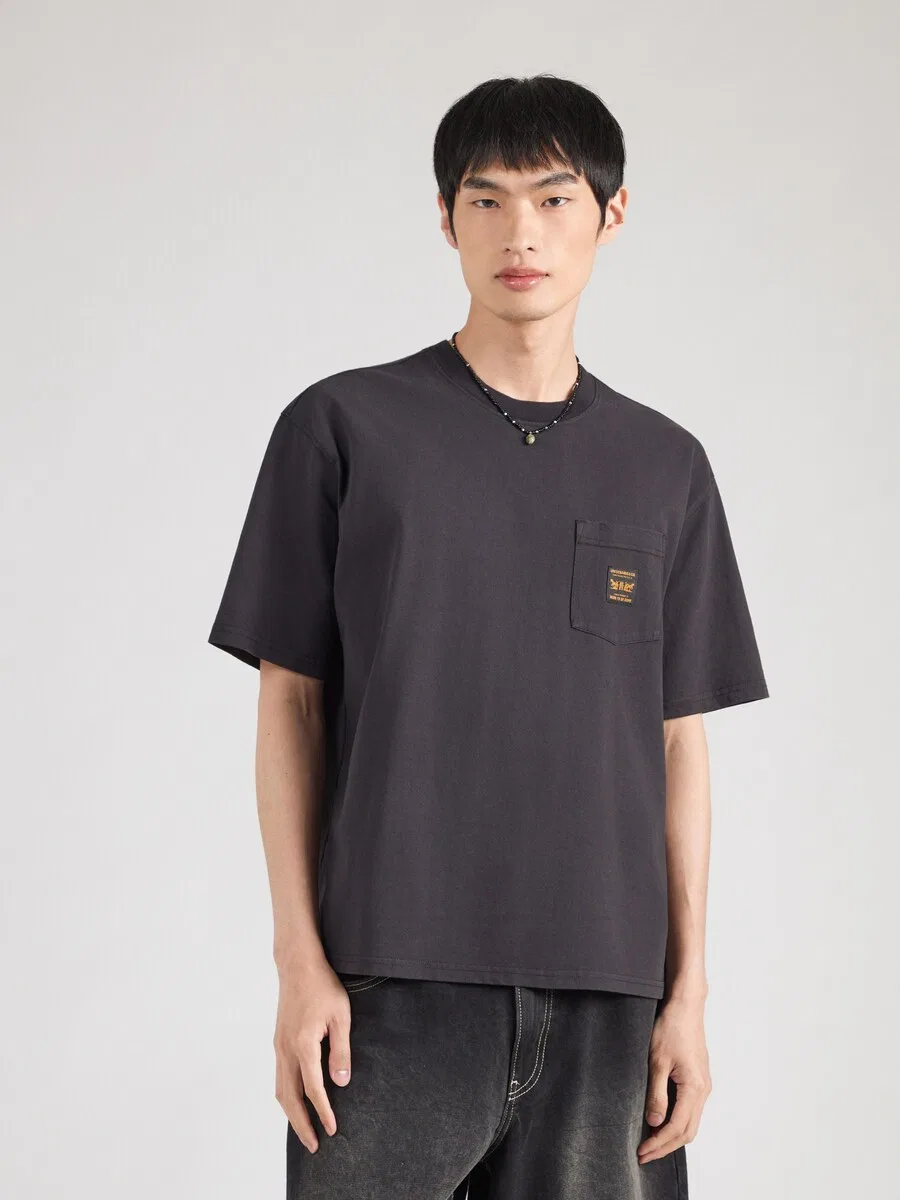 Футболка LEVI'S WORKWEAR черного цвета — фото 2