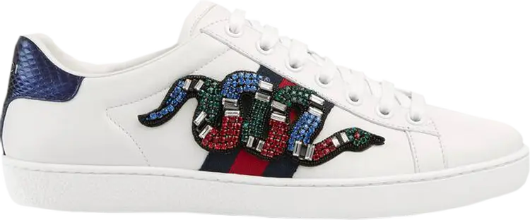 

Кроссовки Gucci Wmns Ace Kingsnake, белый
