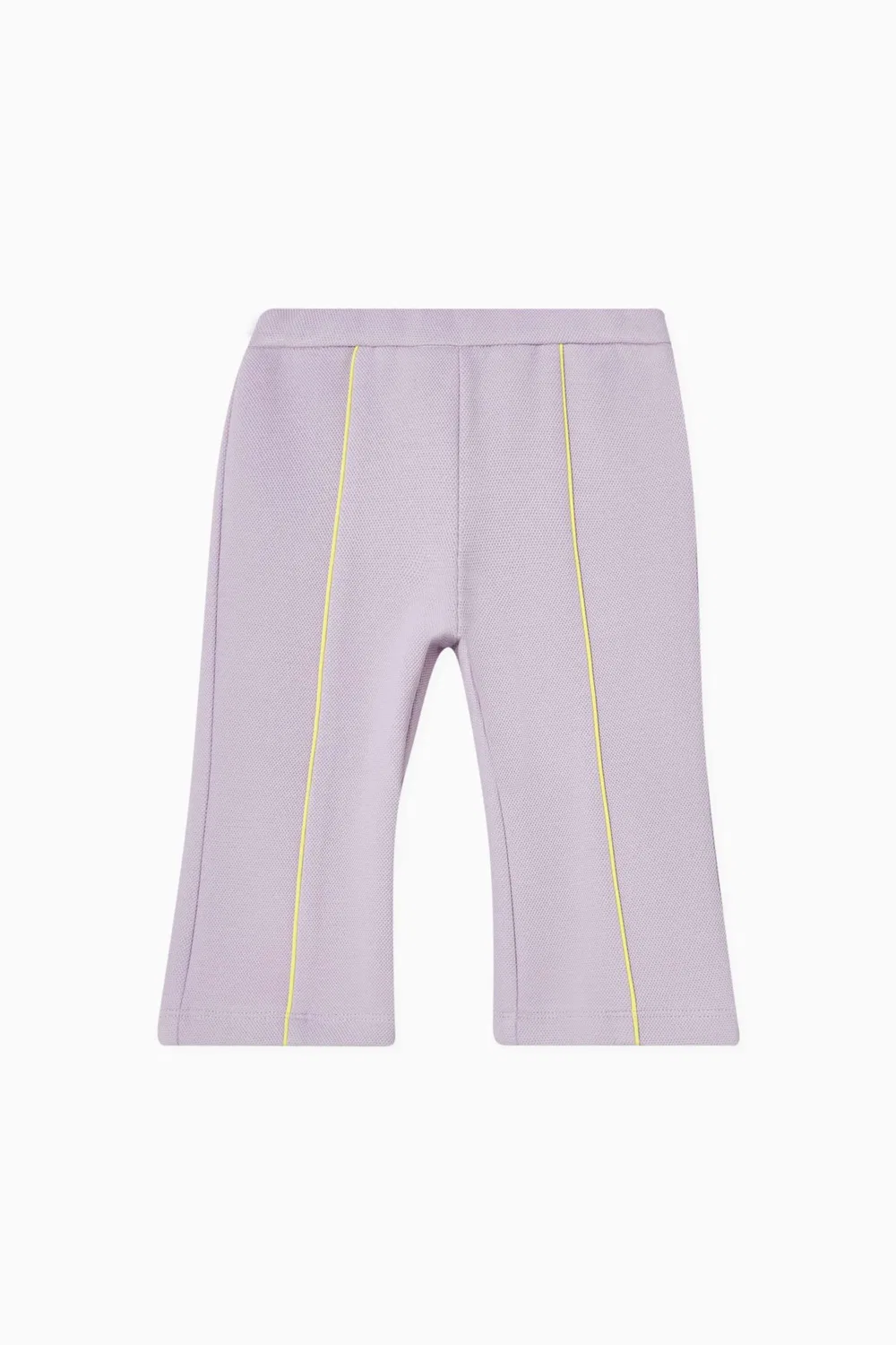 Брюки из двойного пике с логотипом Emporio Armani