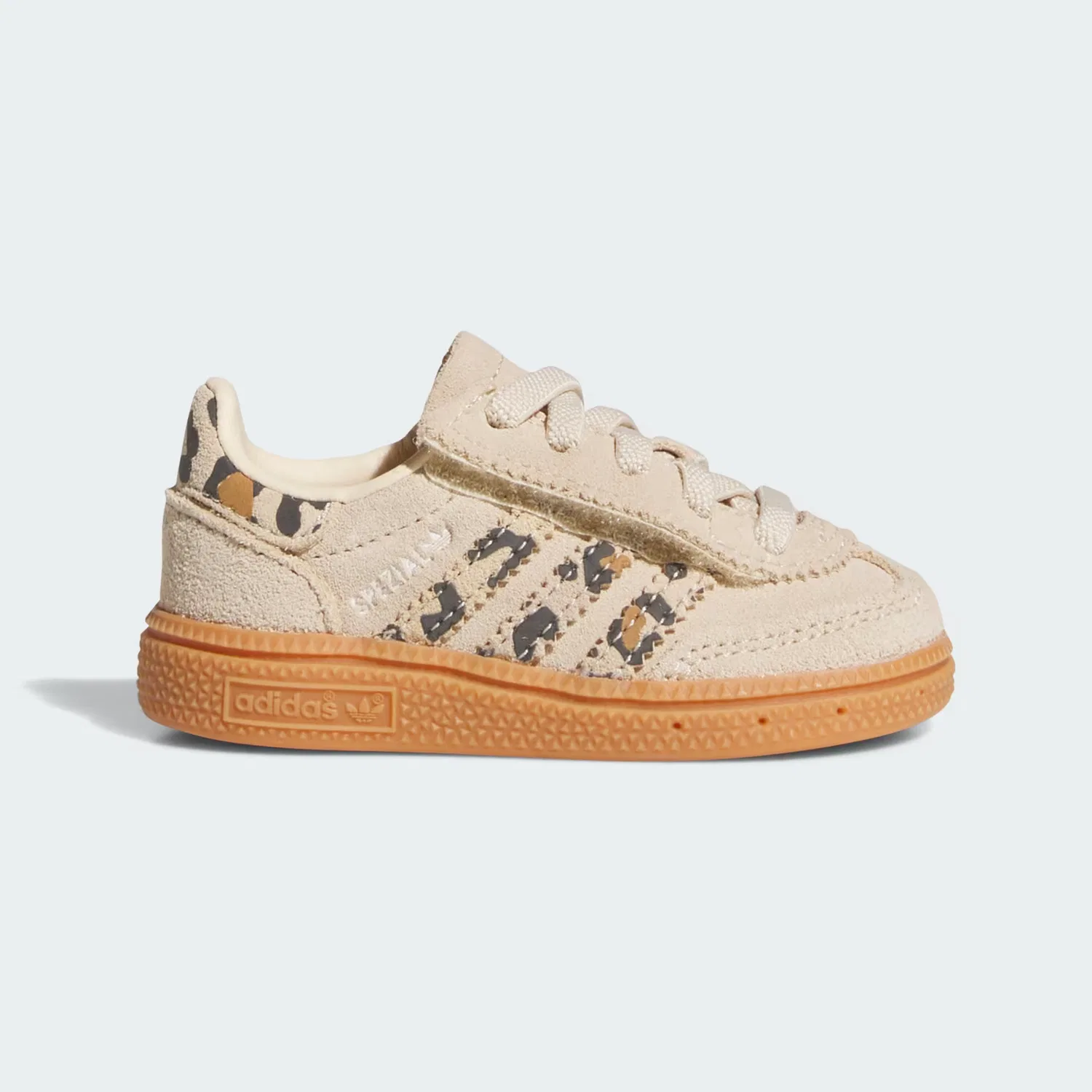 Детские кроссовки на эластичных шнурках Handball Spezial Comfort Closure Adidas Originals, песочный/белый/терракотовый