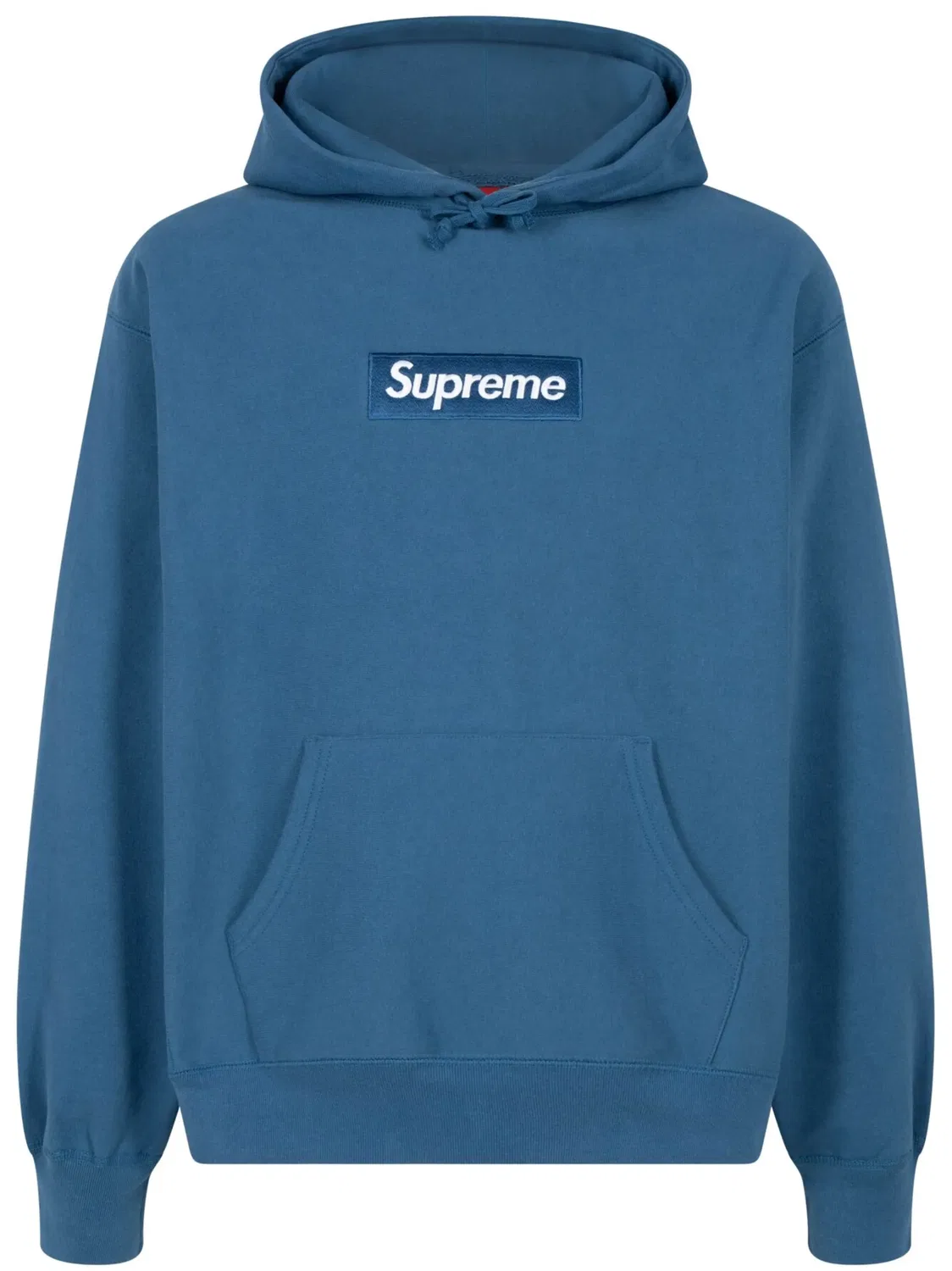 Supreme Худи с логотипом Box в Прусском синем
