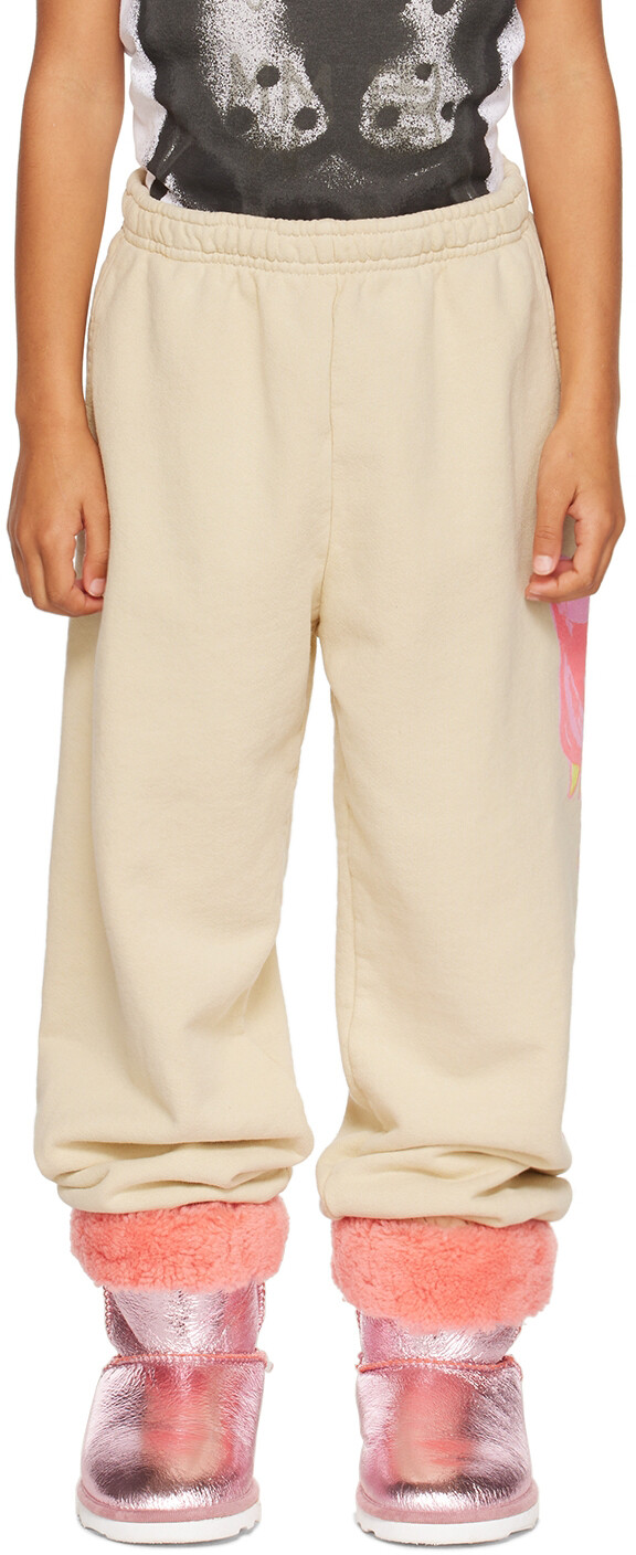 

SSENSE Эксклюзивные детские брюки Off-White Rose Lounge Kids Worldwide
