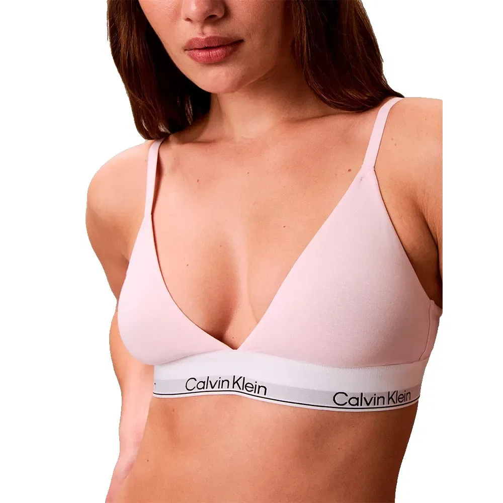Треугольный бюстгальтер Calvin Klein, розовый
