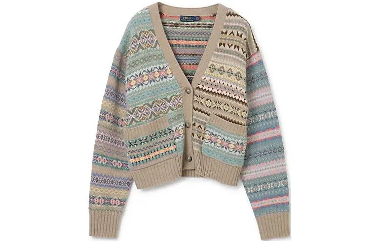 Женский кашемировый свитер Polo Ralph Lauren, Multicolor