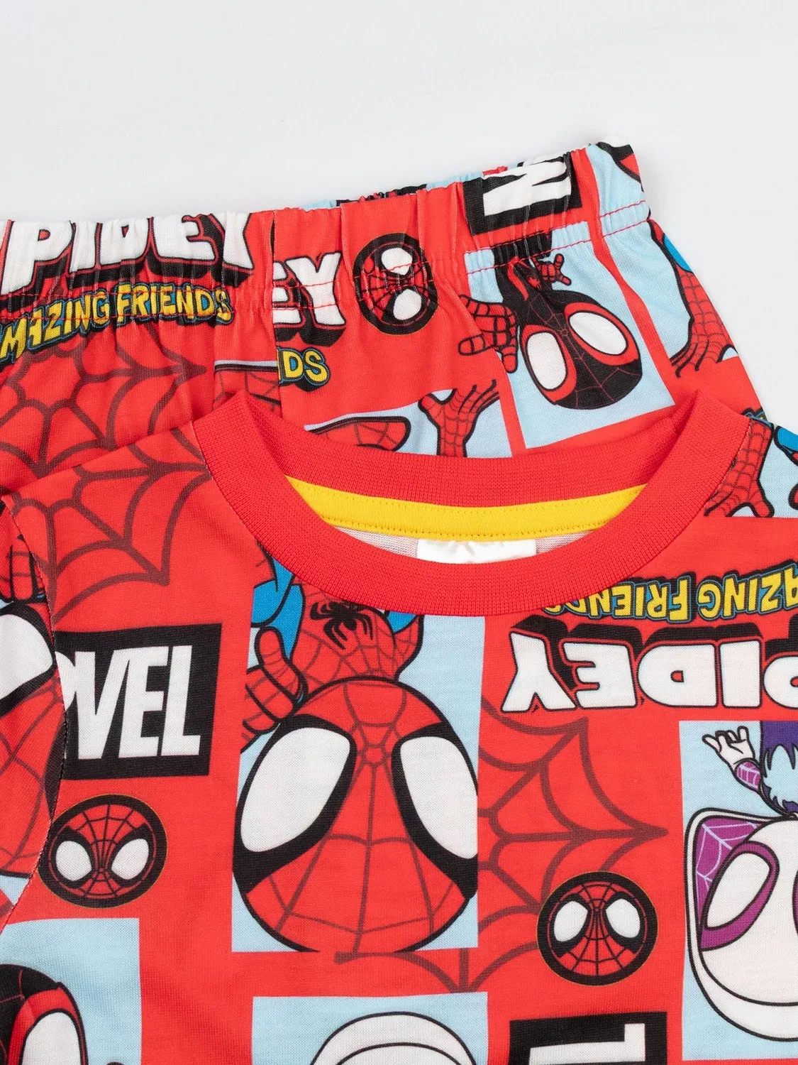 Пижама Spidey and His Amazing Friends Vanilla Underground, красный — фото 4
