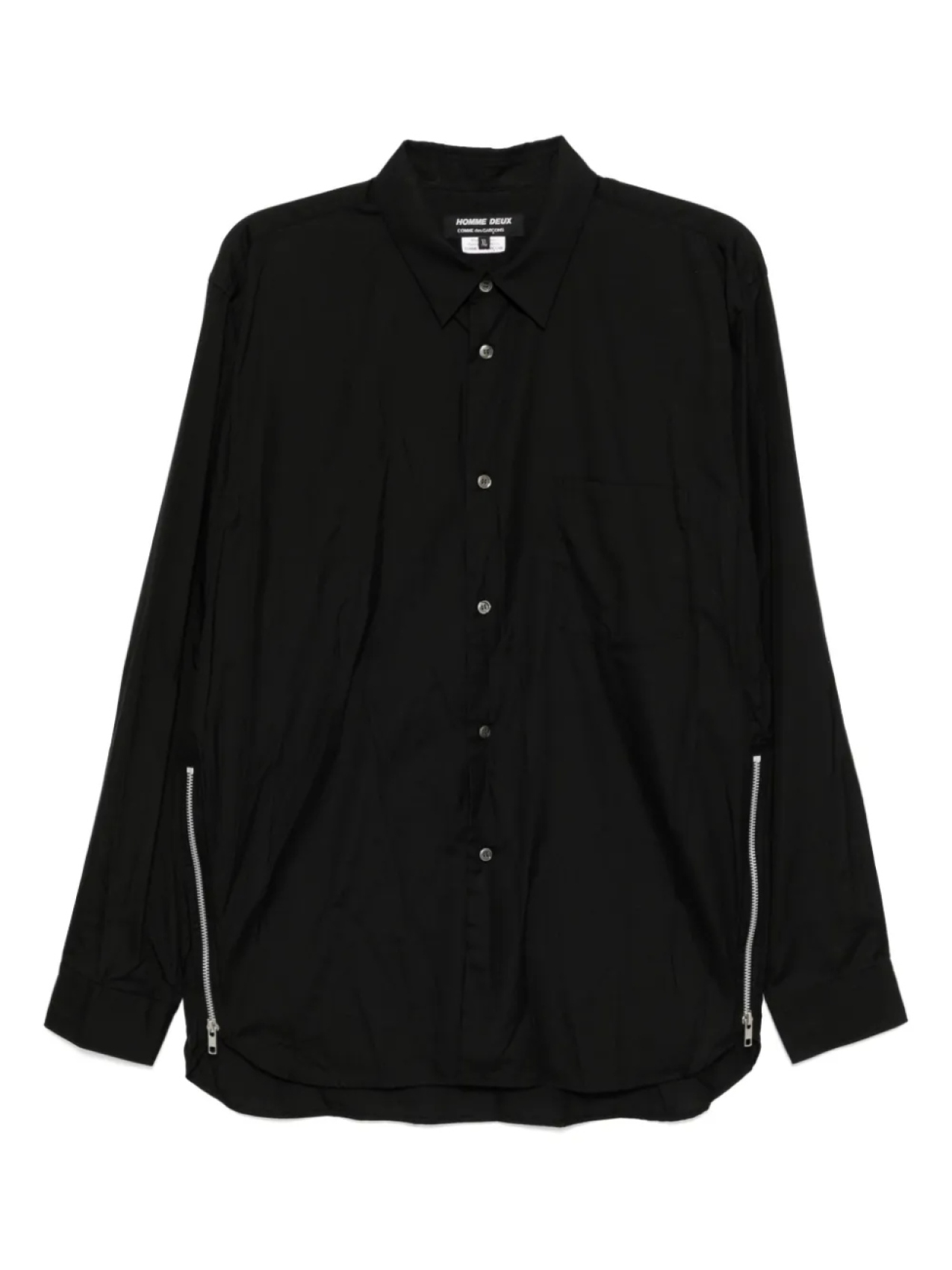 

Comme des Garçons Homme Deux рубашка с длинными рукавами, черный