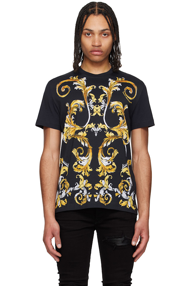 

Футболка Outline Barocco Versace Jeans Couture, мультиколор