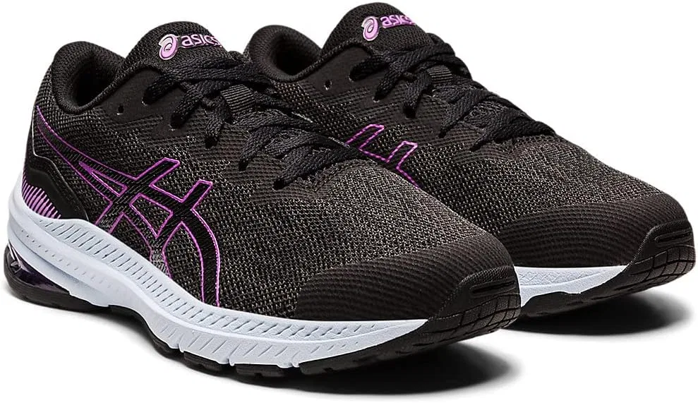 Детские беговые кроссовки для мальчиков GT 1000 ASICS, Graphite Grey/Orchid — фото 2
