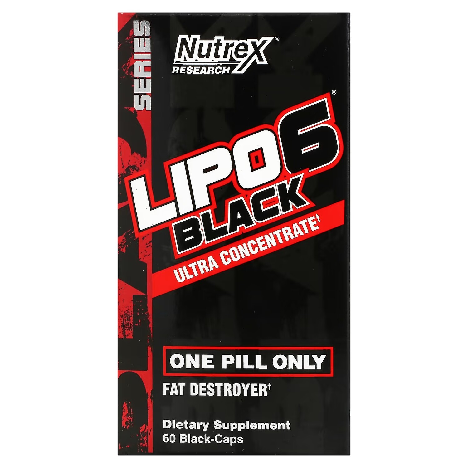 

Ультраконцентрат Nutrex Research LIPO-6 Black, 60 капсул