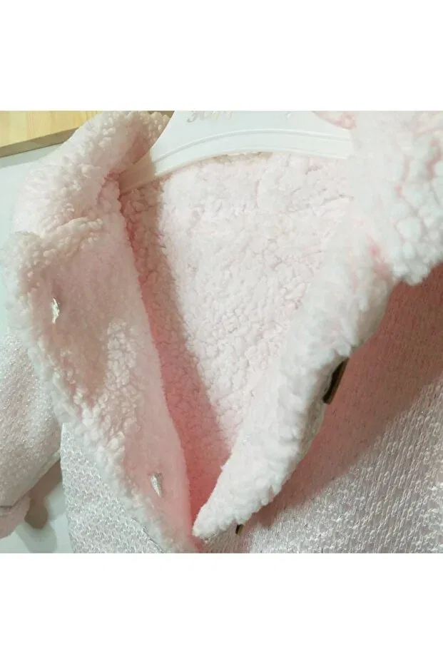 Детский кардиган для девочек с длинным рукавом Hippıl Baby, Pink — фото 2
