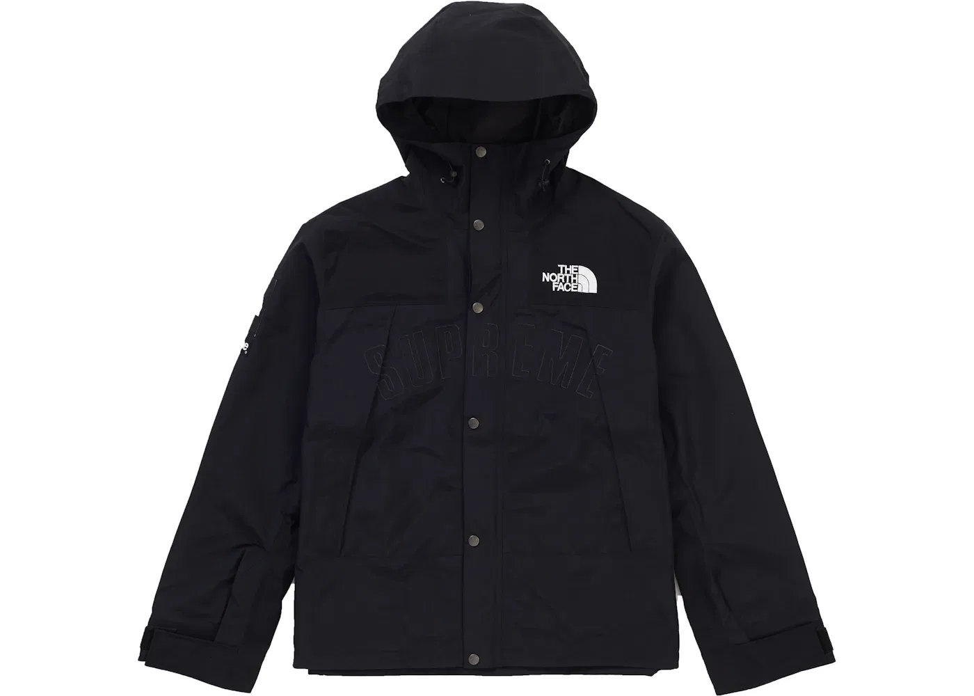 Мужская куртка-парка с принтом Arc Logo Supreme The North Face, Black