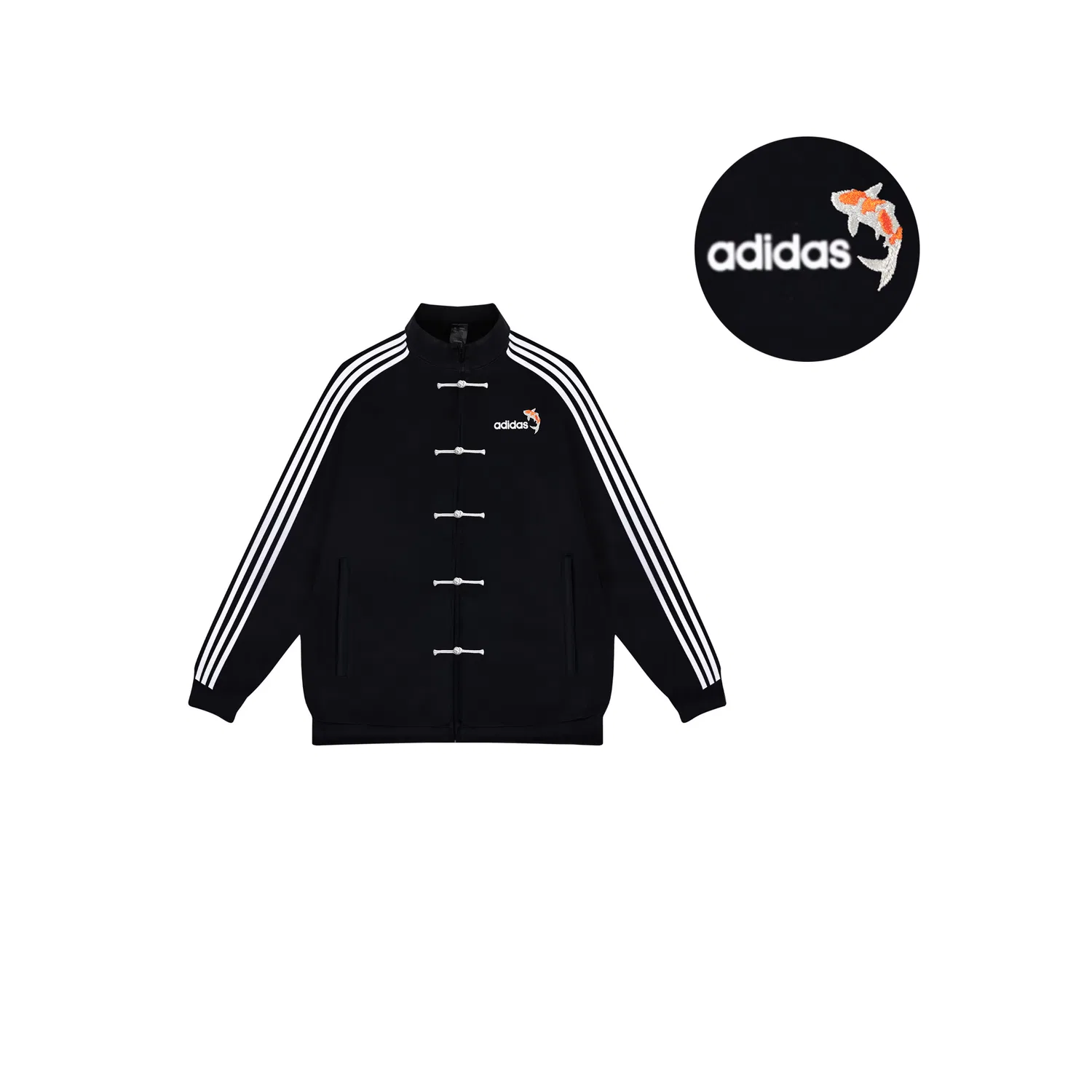 Куртка Adidas ESSENTIALS, черная — фото 3