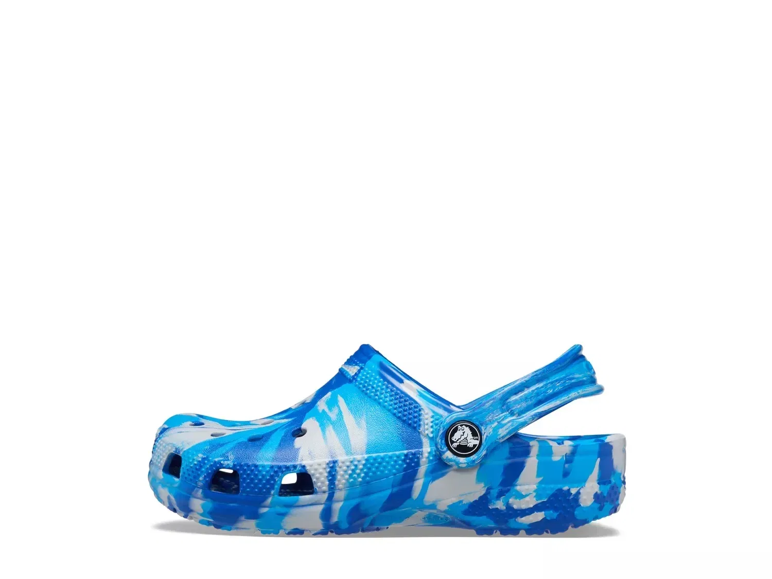 Клоги Classic Marbled, синий, Crocs — фото 2