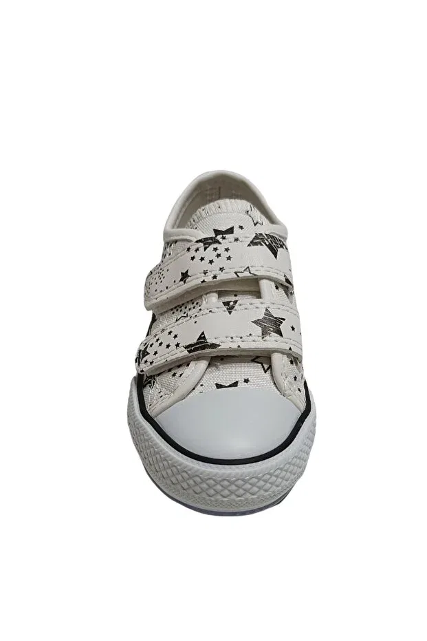 Детские туфли для девочек с подсветкой Alf, White Pattern — фото 4