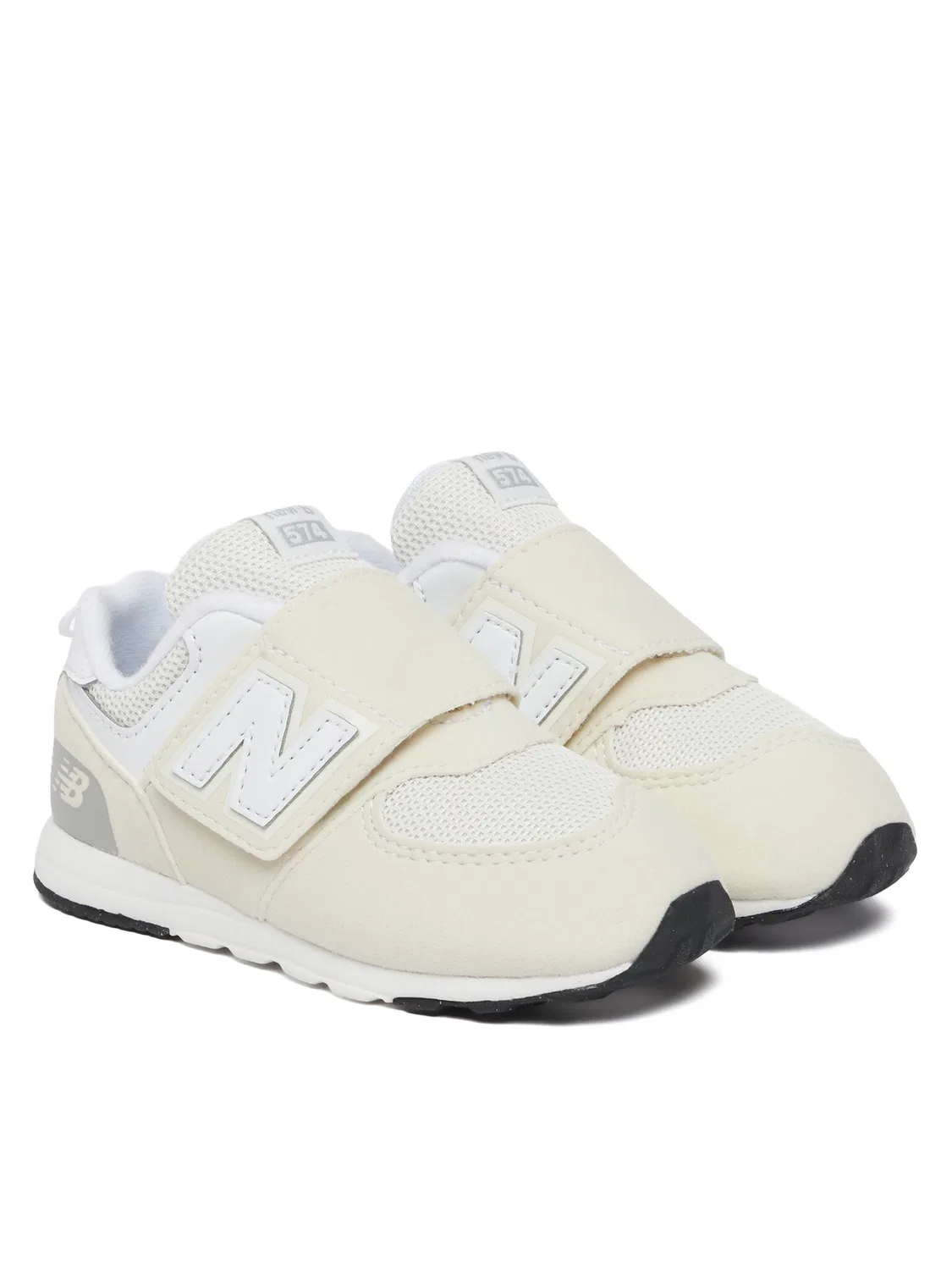 Кроссовки для мальчика New Balance, кремовый — фото 2