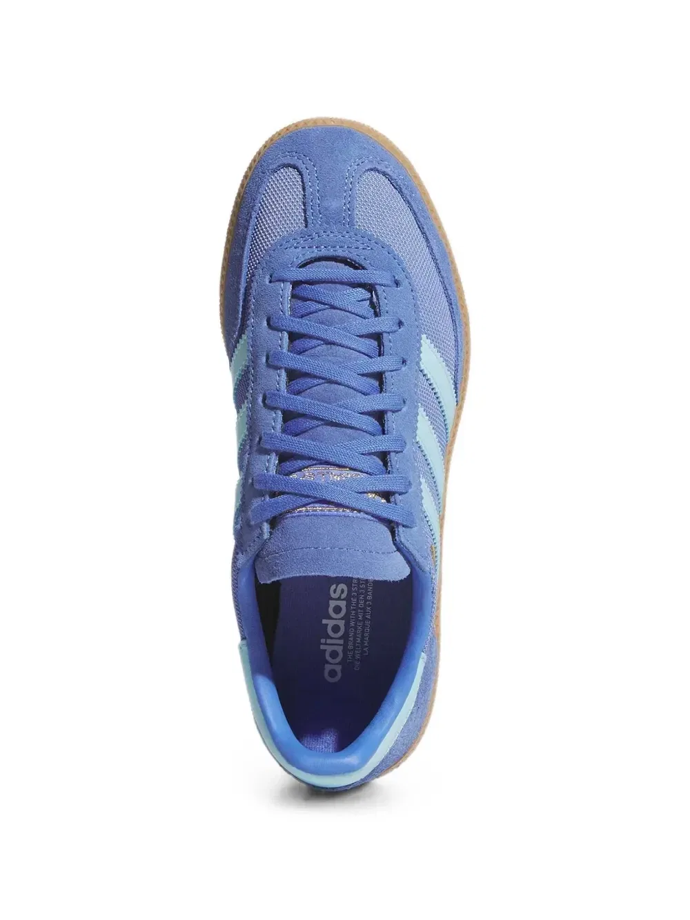 Панельные кроссовки Spezial Adidas Kids, синий — фото 4