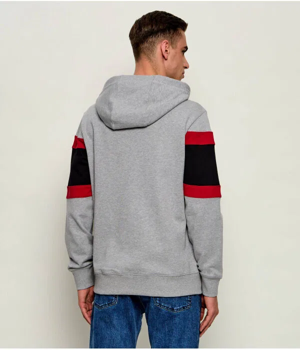Мужское худи Tommy Hilfiger X Cadillac Formula 1, серый — фото 3