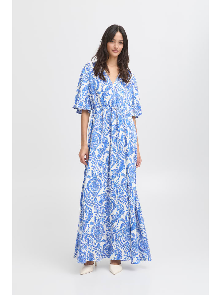 

Платье BYFARINELA свободного кроя в цвете Palace Blue Mix b. young