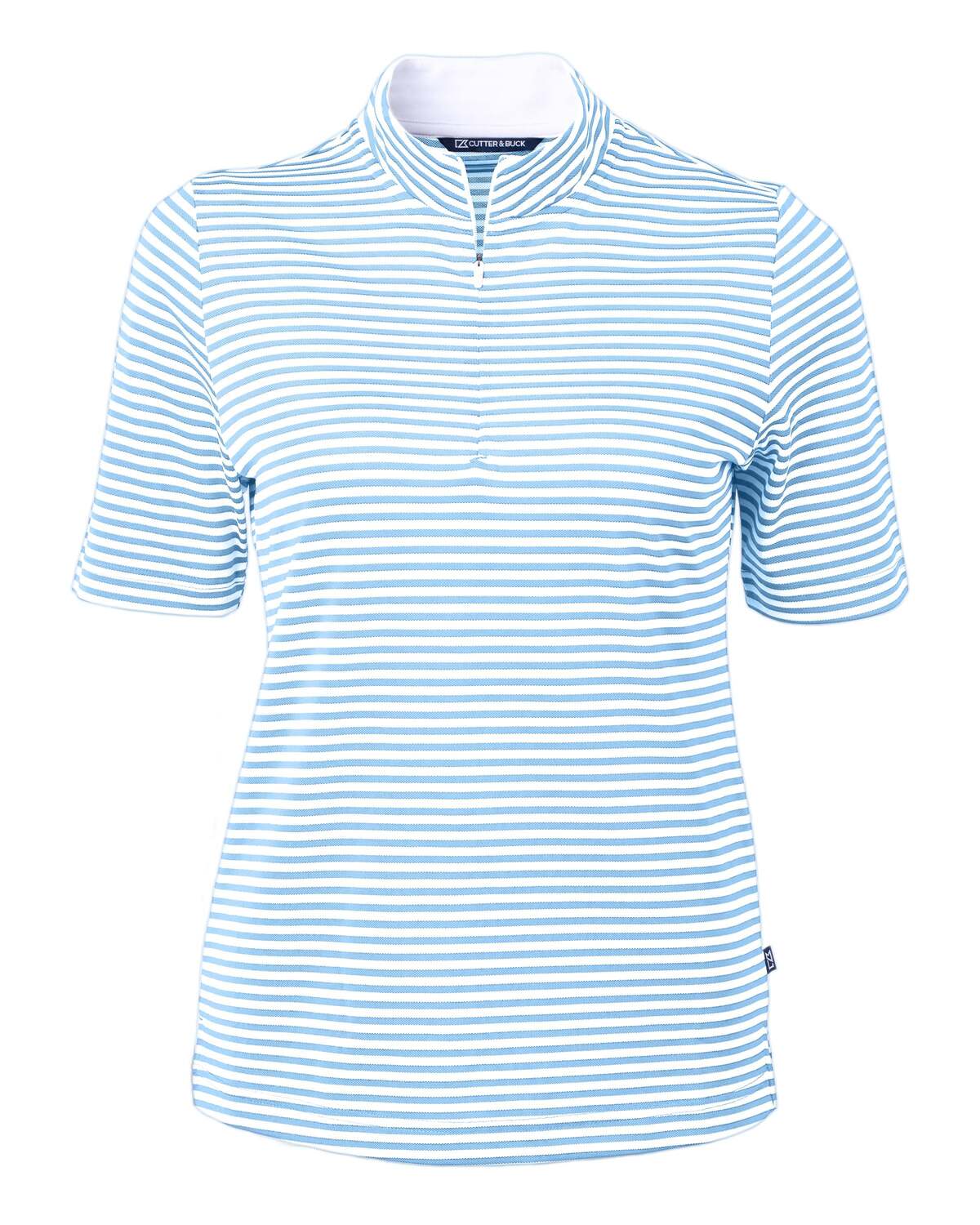 

Женский топ Cutter & Buck Virtue Eco Pique Stripe из переработанного материала, Atlas