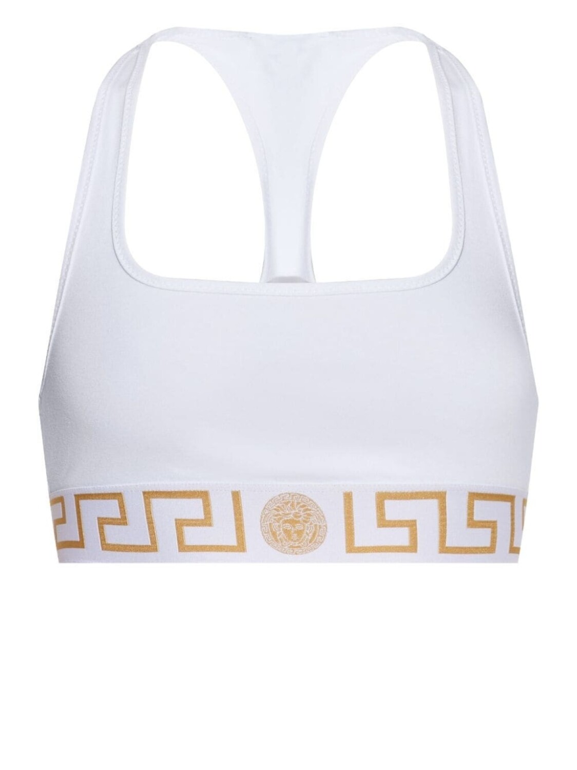 

Versace бюстгальтер Greca Border, белый