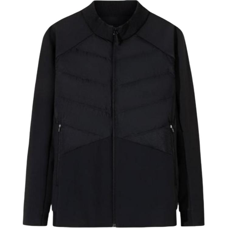 

ANTA Спортивная куртка пуховик мужская базовая черная, Basic Black