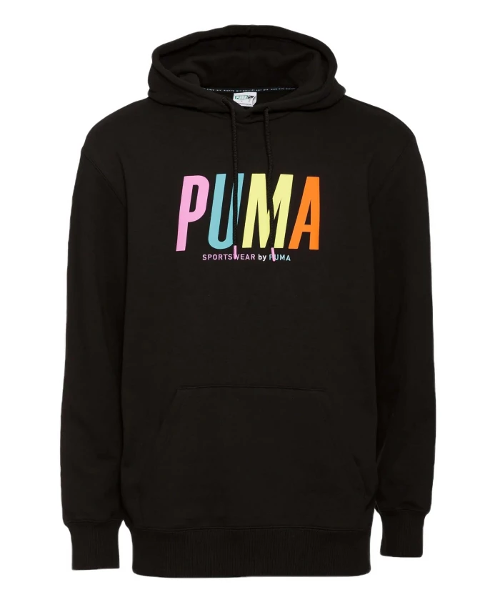 

Толстовка с графическим рисунком Puma, черный