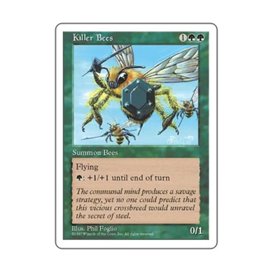 

CCG Пчелы-убийцы (U), MTG - 5th Edition