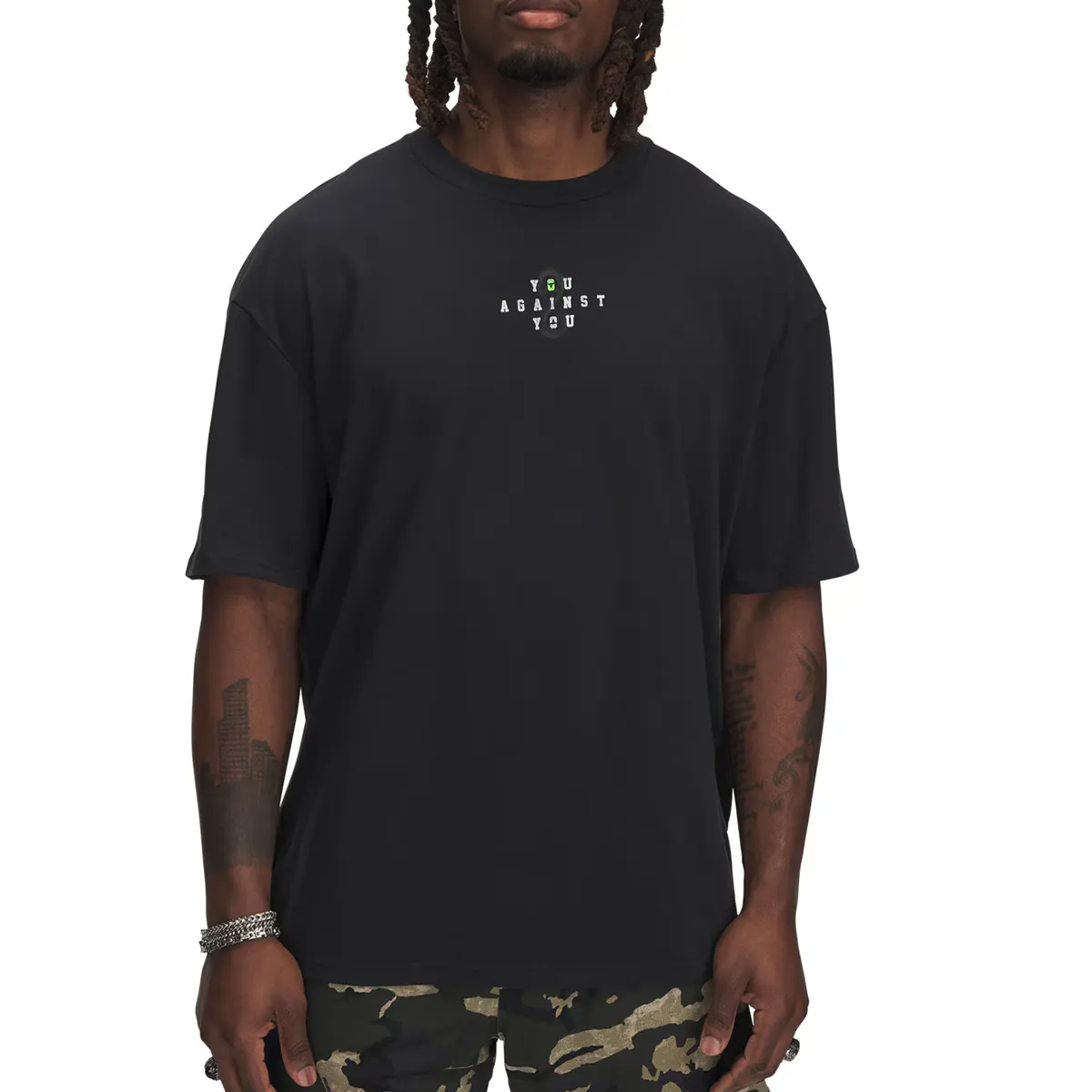 

Футболка мужская Pjt Rck Hwt SS Under Armour, черный