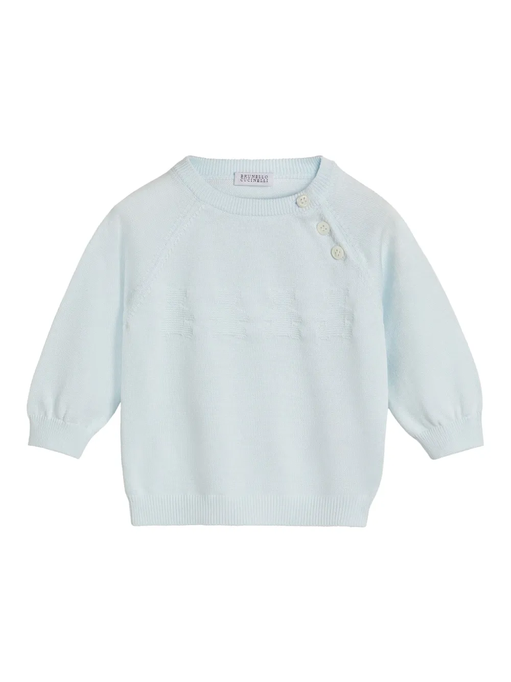

Джемпер Bernie Brunello Cucinelli Kids, синий