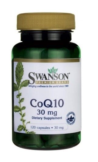 

Коэнзим Q10 в капсулах Swanson Koenzym Q10 30 mg, 120 шт