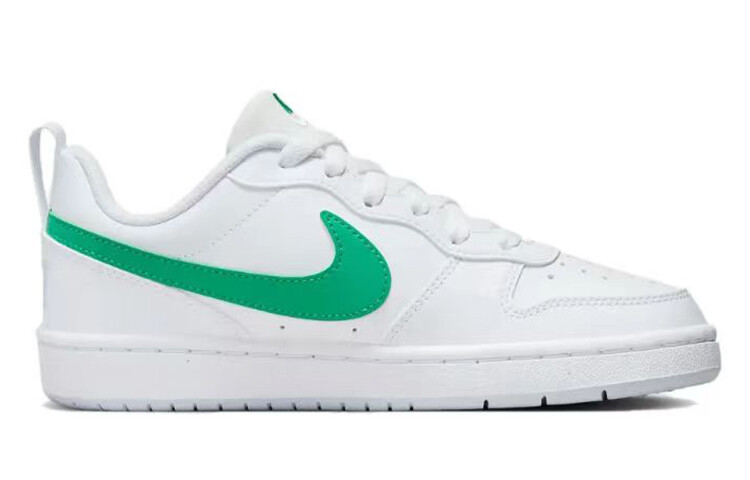 

Кроссовки Nike Court Borough Skateboard Shoes Women's Low-Top White/Green, Белый, Кроссовки Nike Court Borough Skateboard Shoes Women's Low-Top White/Green