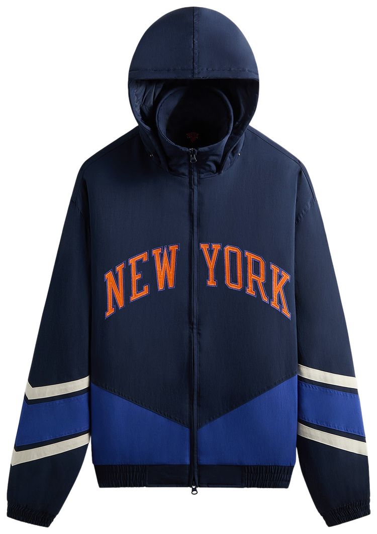 

Утепленная нейлоновая толстовка Kith For The New York Knicks, черный