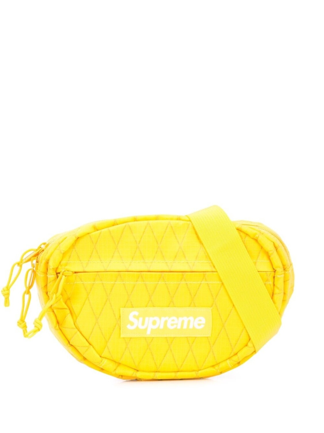 

Supreme поясная сумка с логотипом, желтый