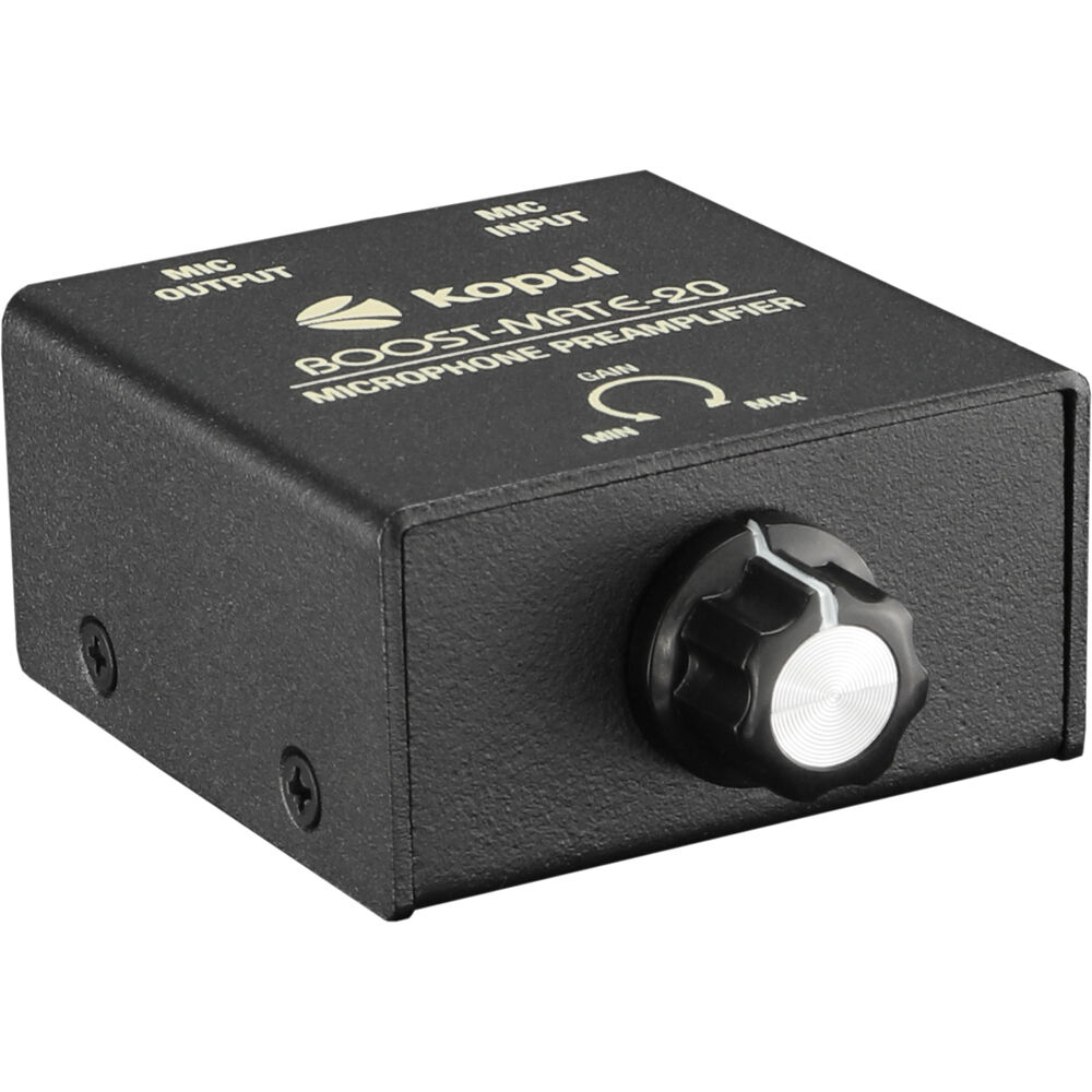 

Kopul BOOST-MATE-20 Inline Mic-Pre Signal Booster BOOST-MATE-20