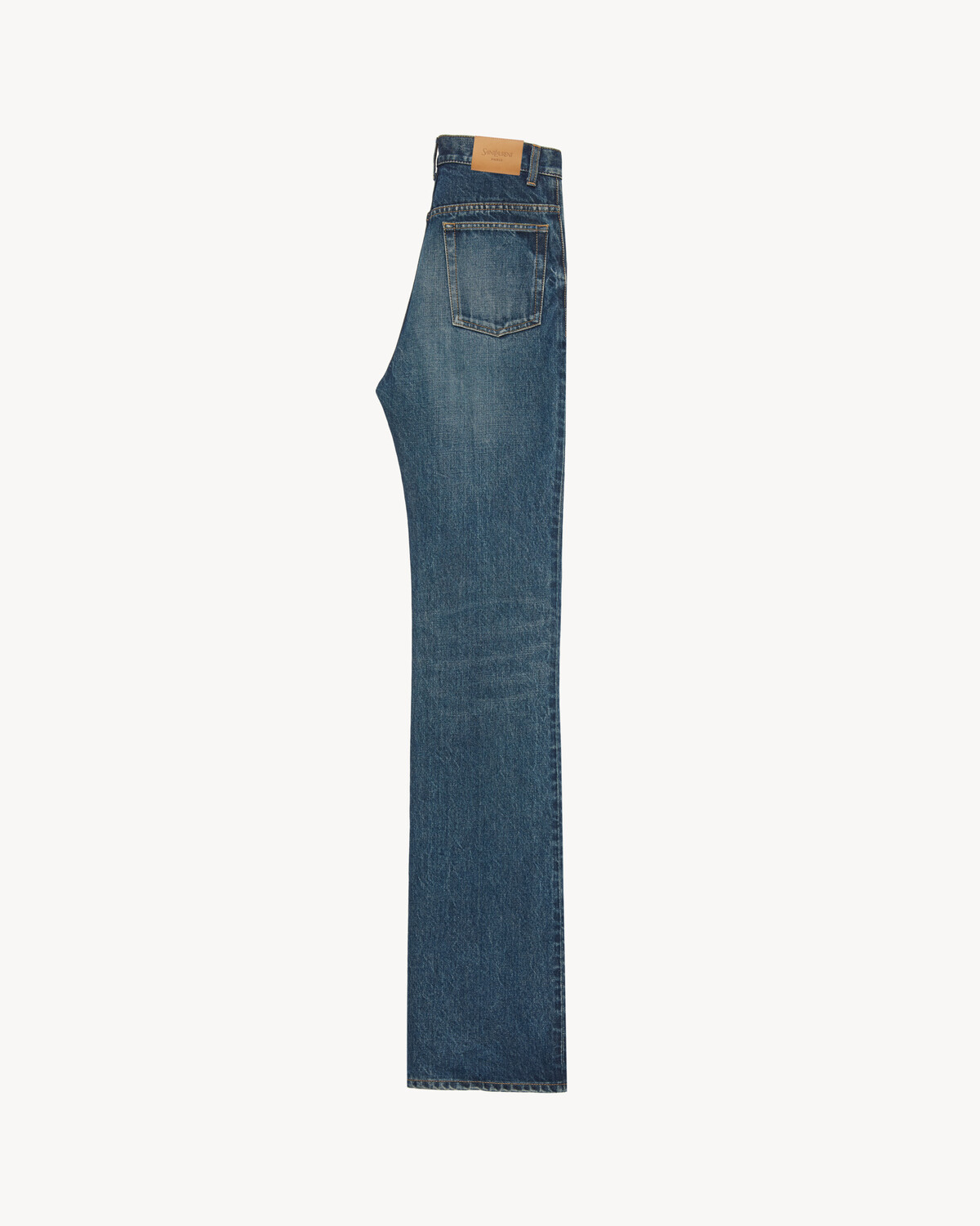 Джинсы Clyde из денима цвета August Blue Saint Laurent — фото 2
