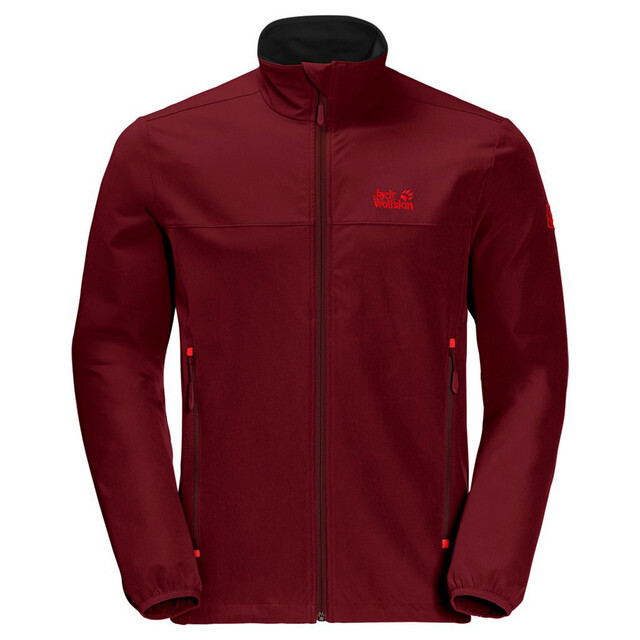 

Crestview мужская красная куртка Jack Wolfskin, красный