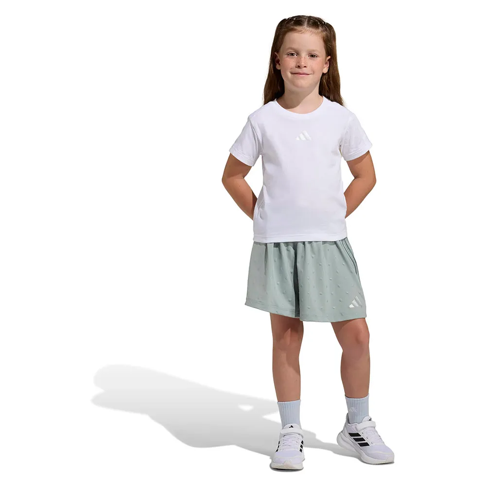 

Комплект adidas Seasonals Glam Short, белый