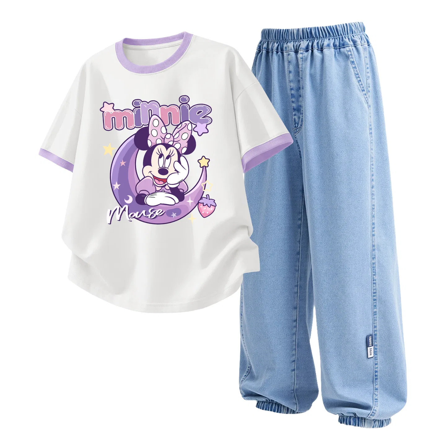 Спортивный костюм Disney для детей, 2 предмета, джинсовый — фото 3