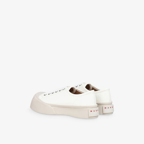 Кожаные низкие кеды Pablo на платформе Marni, лиловый — фото 4